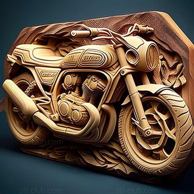 3D мадэль Honda CB900 (STL)